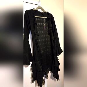 Delias Black Witchy Cardigan
